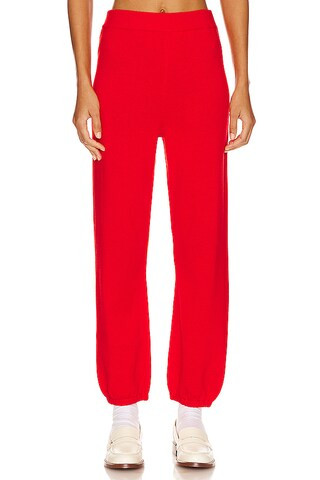 SIMKHAI Jogger Pant in Vernis Red from Revolve.com | Revolve Clothing (Global)