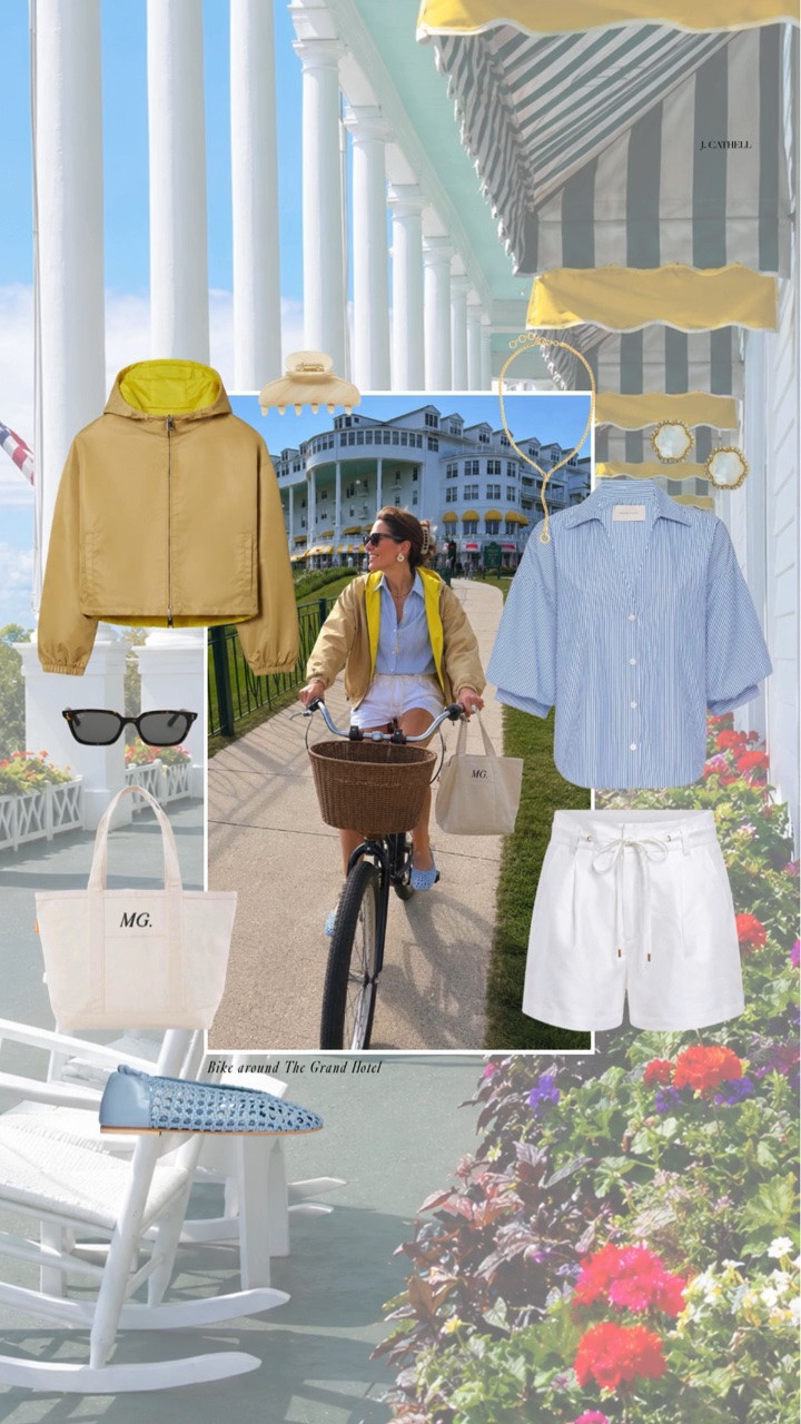 ✨ Dreaming of one last summer escape? Mackinac Island is pure magic over Labor Day weekend. From bike rides along the shoreline and horse-drawn carriage tours to afternoons at the Grand Hotel and waterfront dinners, it's the perfect blend of timeless charm and classic style.

I've rounded up everything you need for the ultimate getaway—including what to wear, where to stay, where to dine, and the can't-miss experiences—so all you have to do is pack your bags.

Tap to shop the outfits and explore my complete Mackinac Island guide. 🤍🍂🚲#MackinacIsland #LaborDayWeekend #TravelStyle #WeekendGetaway #ClassicStyle #VacationOutfits #MidwestTravel

#LTKTravel #LTKSeasonal #LTKOver40 #LTKTravel