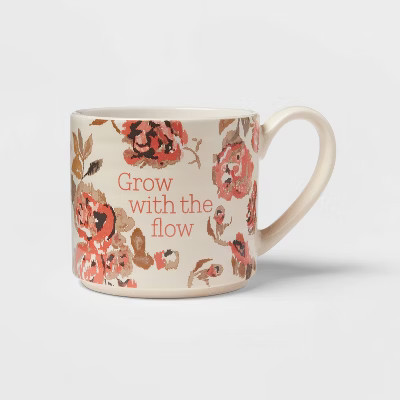 15oz Stoneware Grow with the Flow Mug - Threshold™ | Target