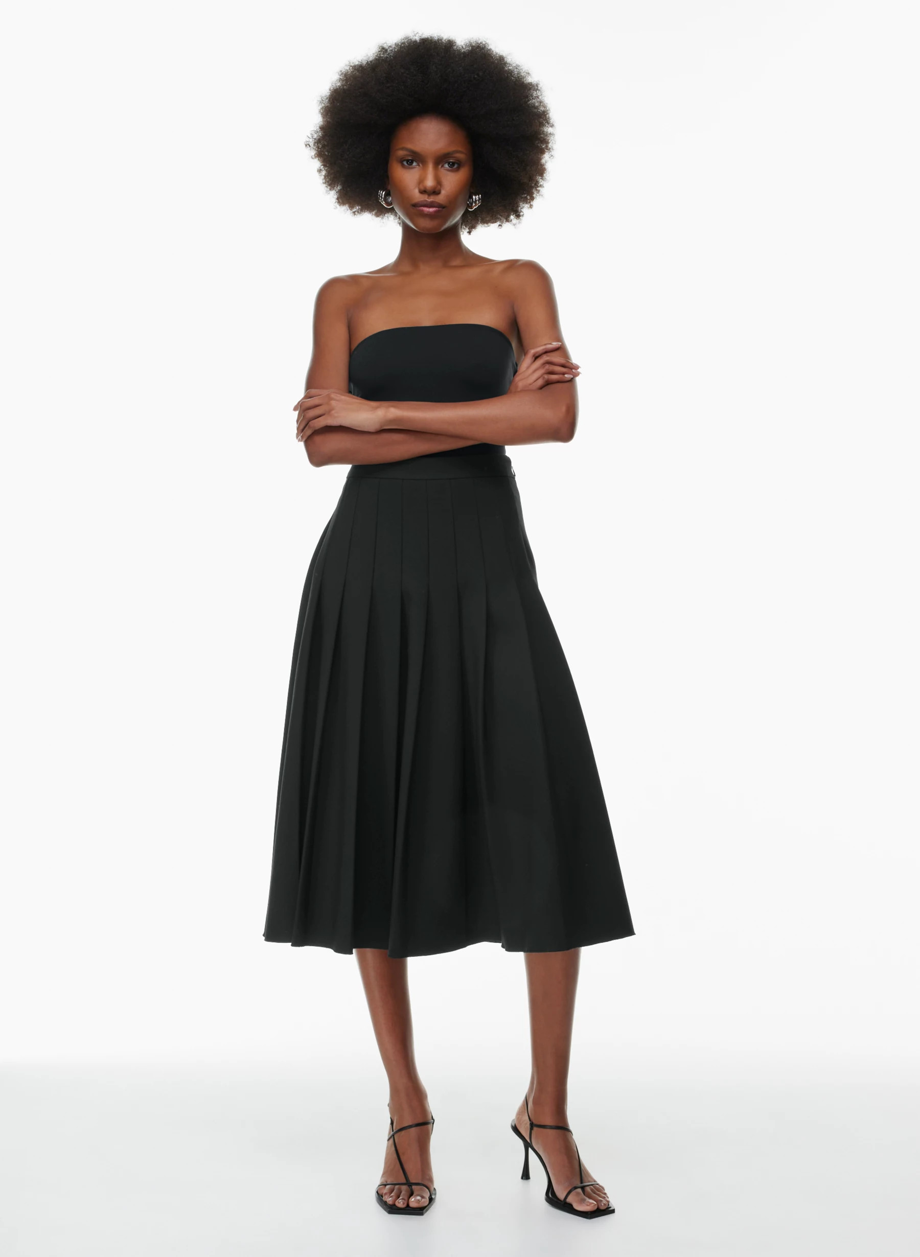 DIDI PLEATED SKIRT | Aritzia