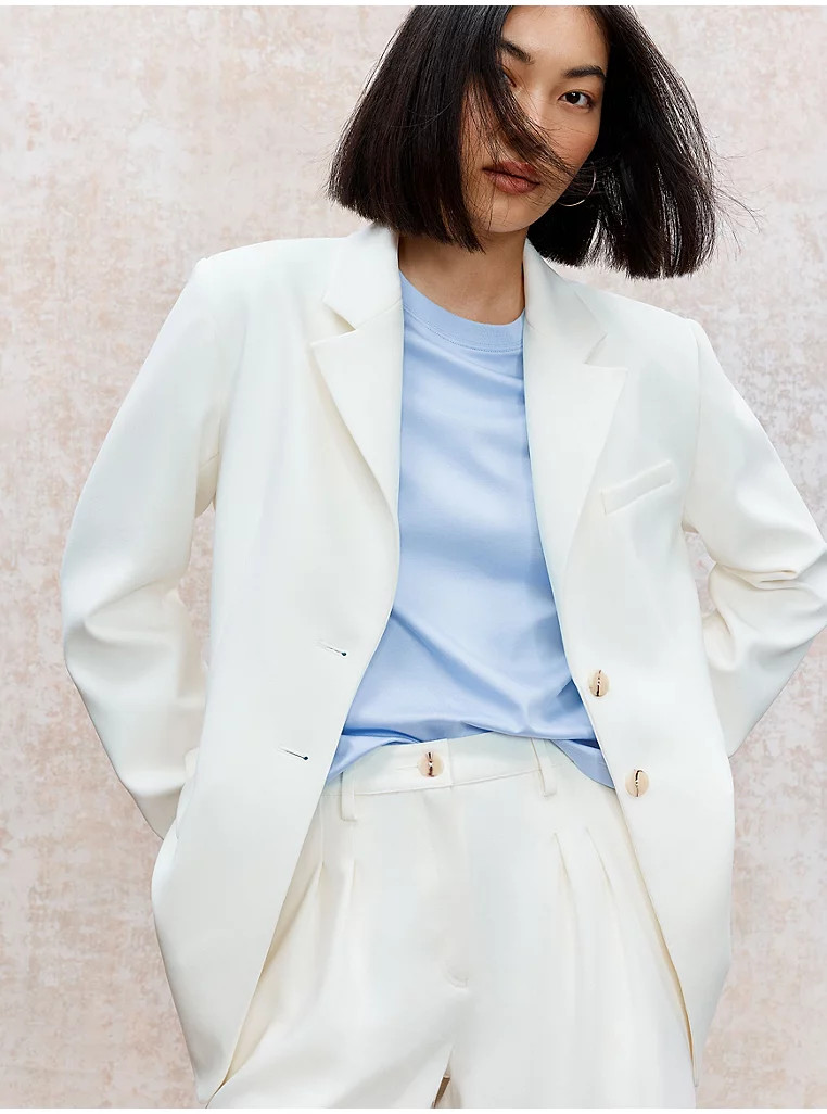 Studio Edit Cream Tailored Blazer | George