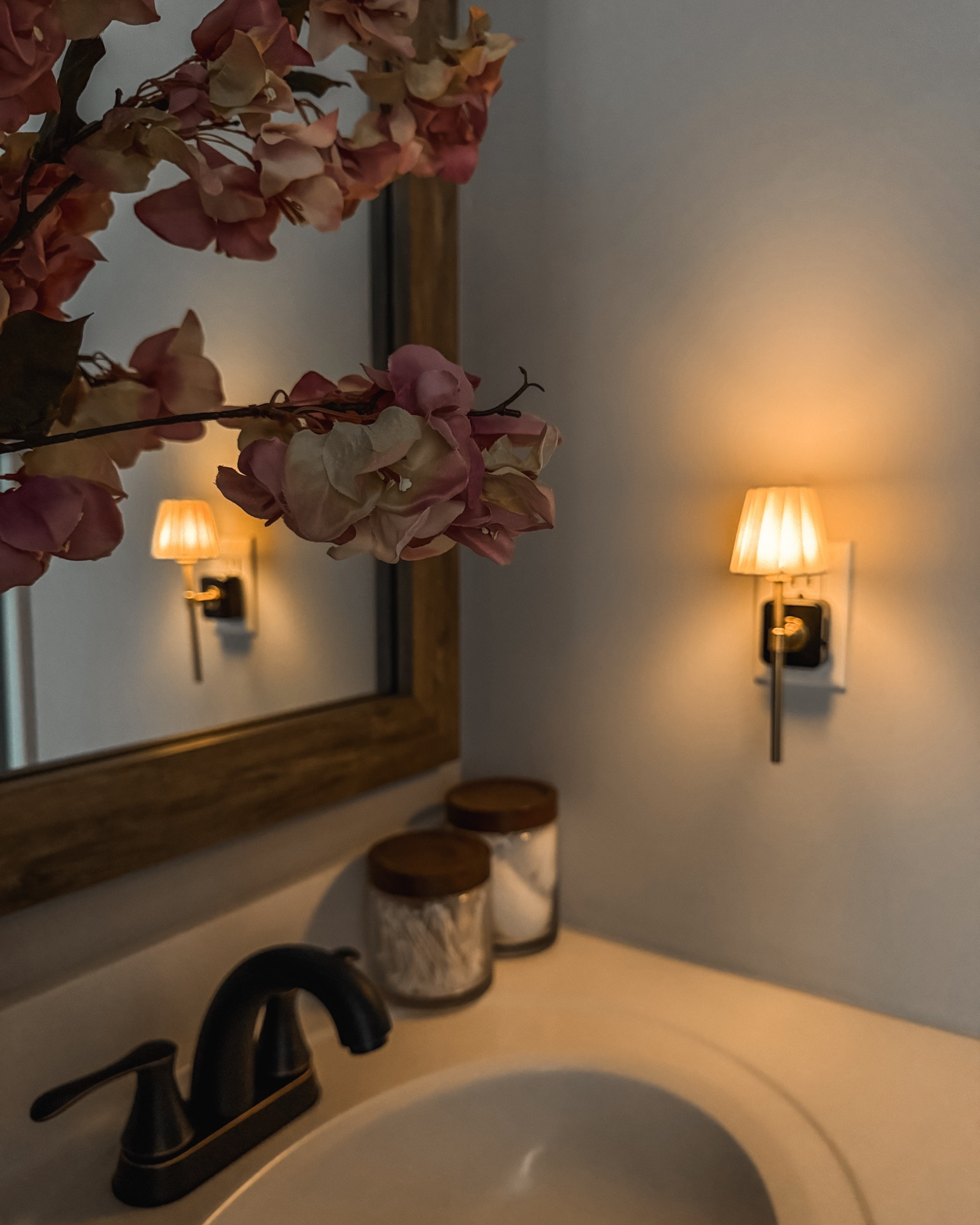 Warm glow & pretty pleats?? I’m here for it!✨

This little night light gives the most charming vibes to our guest bathroom. It’s light-sensored so it automatically comes on at dusk & it’s dimmable so you can choose your brightness. Late night leaks never looked prettier 🤭

Lighting, night light, lamp, wall sconces, bathroom styling, bathroom inspo, bedroom, hallway, entryway, Amazon finds, cozy home, neutral decor, home decor, home styling, vintage inspired, unique home finds

#LTKHome
