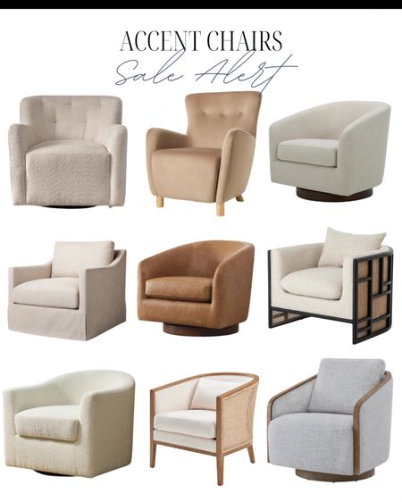 Sale alert!! Beautiful accent chairs on sale at all price points from splurge worthy to affordable. 

#LTKStyleTip #LTKSaleAlert #LTKHome
