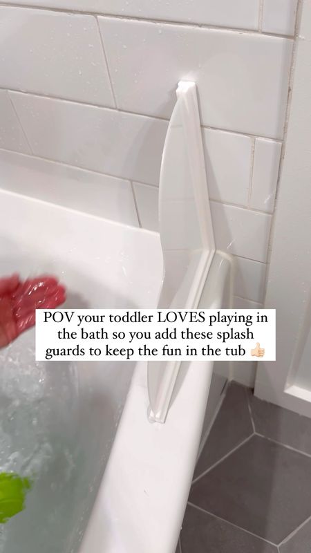 Bath tub splash guards bathroom products amazon home products amazon home find toddler bathtime 

#LTKhome #LTKkids #LTKVideo