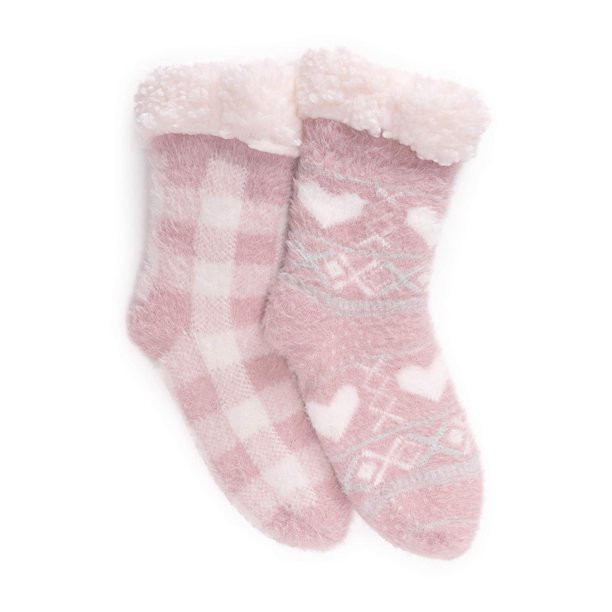 Muk Luks Cabin Cozy Sock, 2pk | Walmart (US)