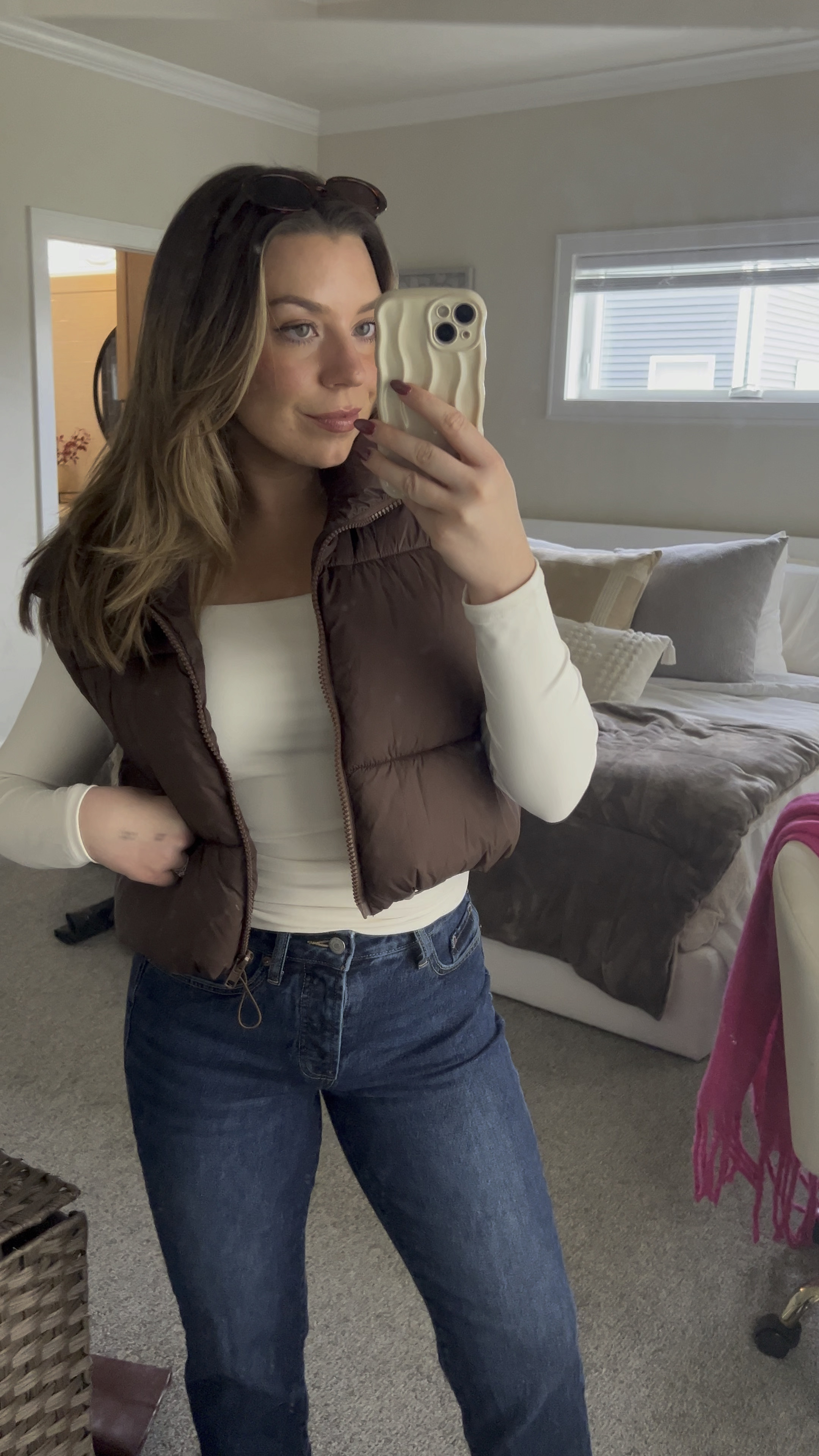 the comfiest and warmest outfit ever - I wear this vest ALL THE TIME perfectly dropped and so warm 

#LTKSeasonal #LTKCyberWeek #LTKHoliday