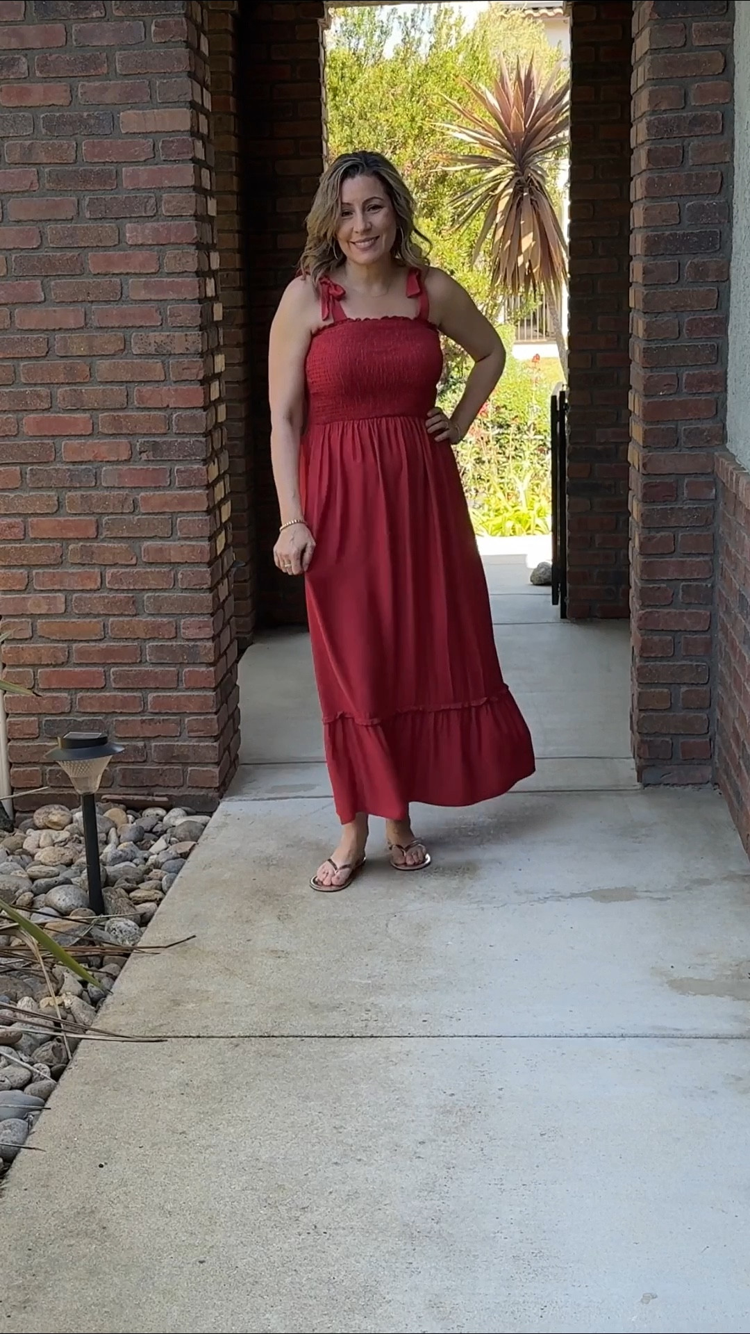 Discover the perfect summer dress from Amazon! This flowy cotton dress features adjustable shoulder ties, allowing you to wear it in several stylish ways. The vibrant deep red color and comfortable fabric make it ideal for any occasion, from casual outings to beach days. Embrace the versatility and effortless style of this beautiful dress. #StylishAndGrateful #SummerFashion #AmazonFinds #VersatileDress #FlowyDress #AffiliateLinks

#LTKSummerSales #LTKSeasonal #LTKOver40