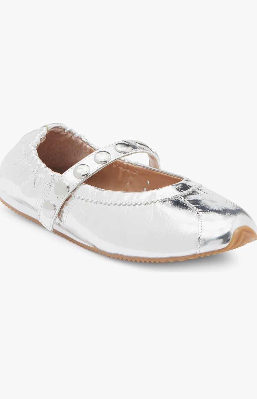 Sale Alert 🚨 

The perfect silver Mary Jane Sneaker ✨