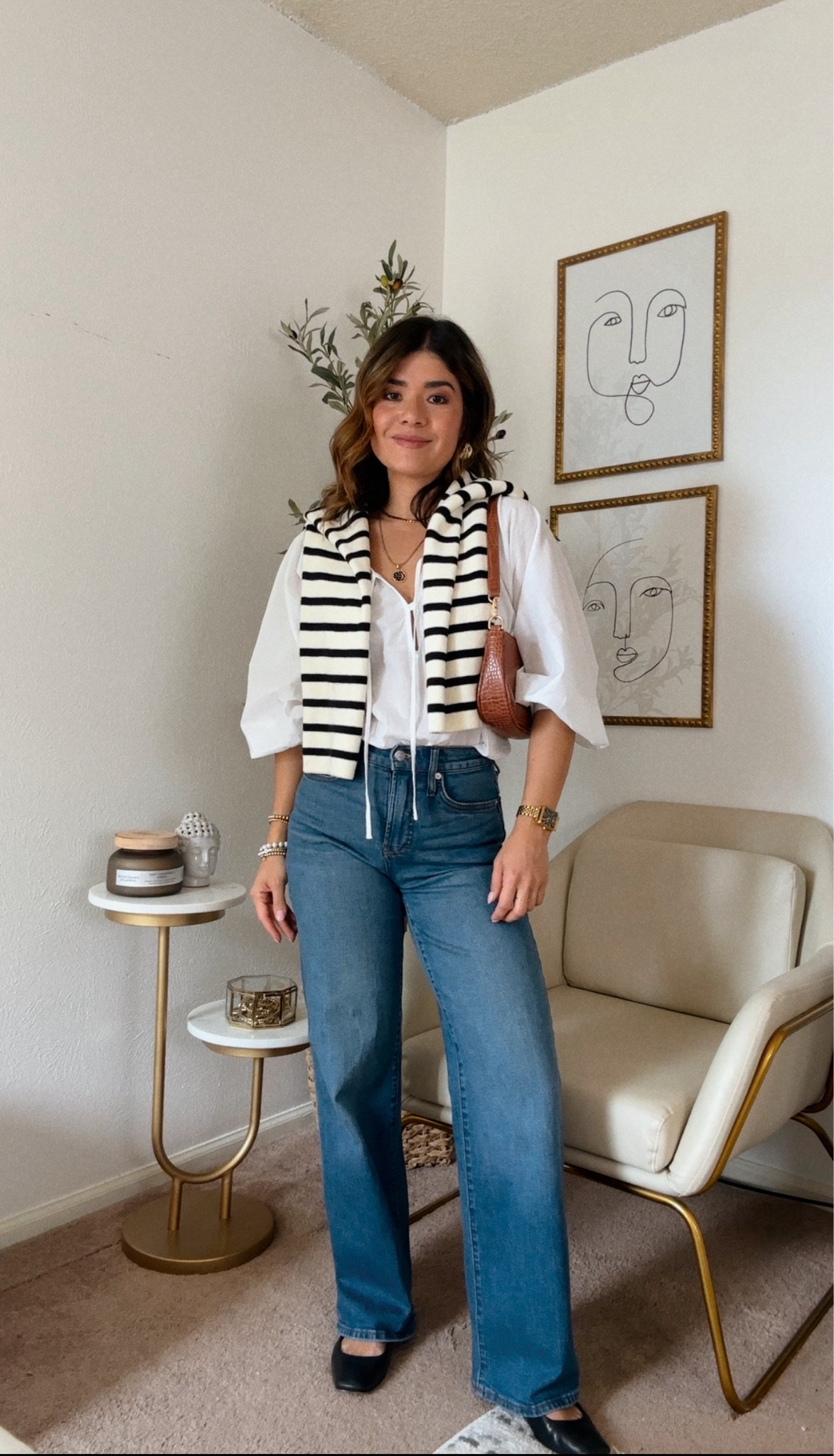 Loving this chic and effortless outfit for fall! These jeans sold out but I’m linking the new version of them! 
Linked similar tops via Target! 


#LTKShoeCrush #LTKFindsUnder100 #LTKSeasonal