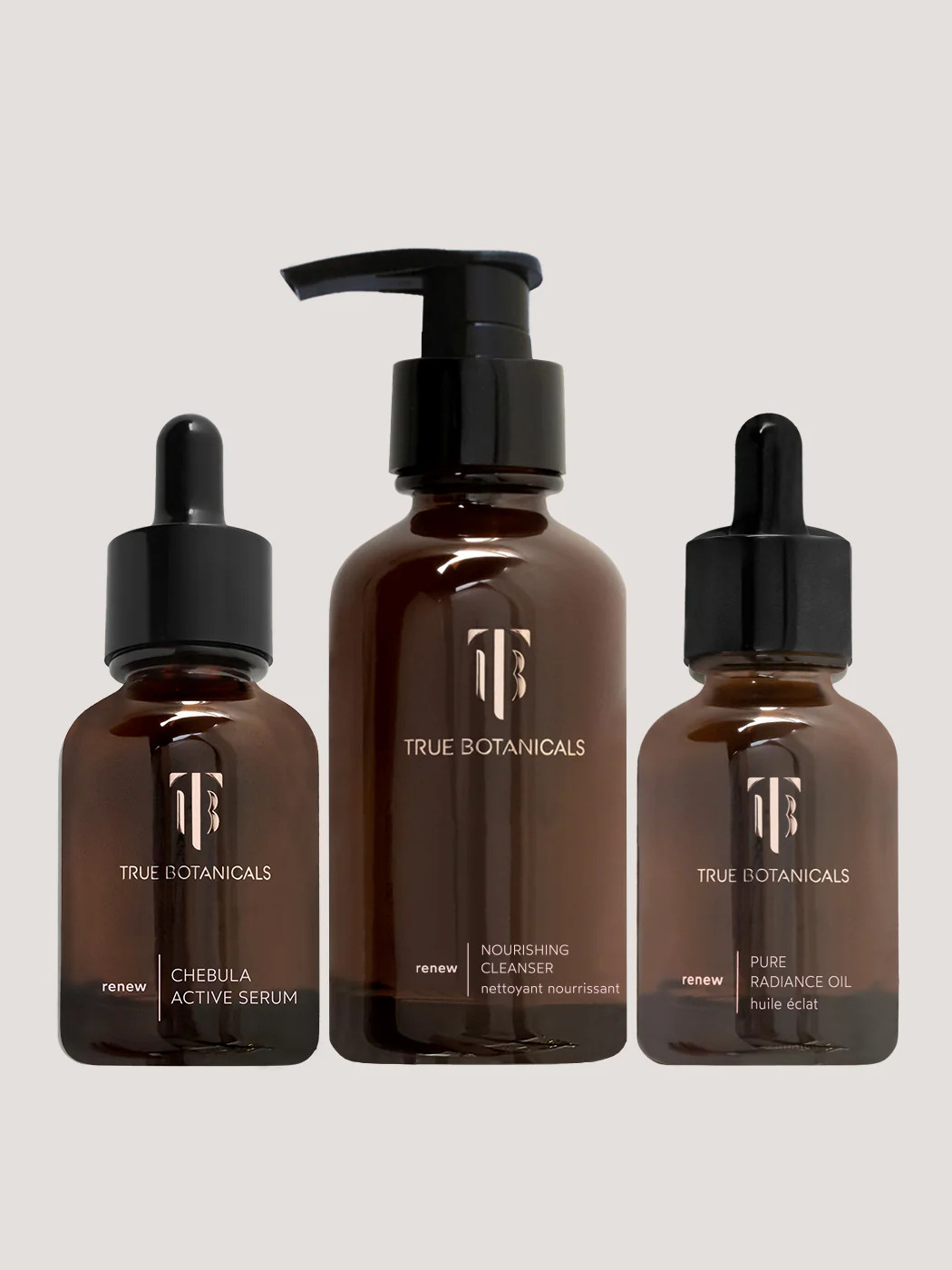 True Botanicals Renew Glowy Skin Confidence Set 3 Products (6 fl oz | 177 mL) | True Botanicals