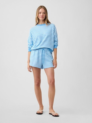 Relaxed French Terry Dolphin Shorts | Gap Factory