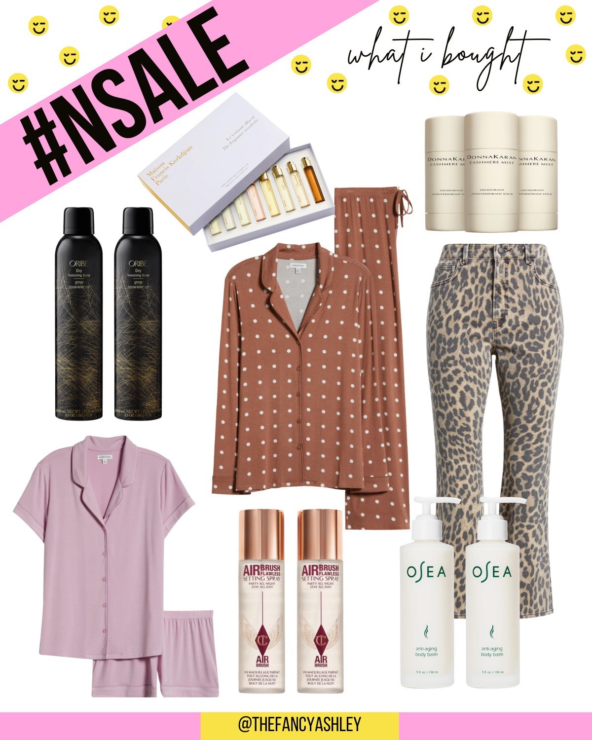 Rounded up some fab finds I bought from the Nordstrom Anniversary Sale, and love. The leopard jeans are SO good and will definitely be on repeat this fall. My fave pajamas are a must-grab—so cozy, they’re perfection. Also grabbed a few beauty restocks—texturizing spray and face setting spray are the best ever. Don’t wait—the #NSale ends Aug 3rd!

#LTKSaleAlert #LTKBeauty #LTKStyleTip
