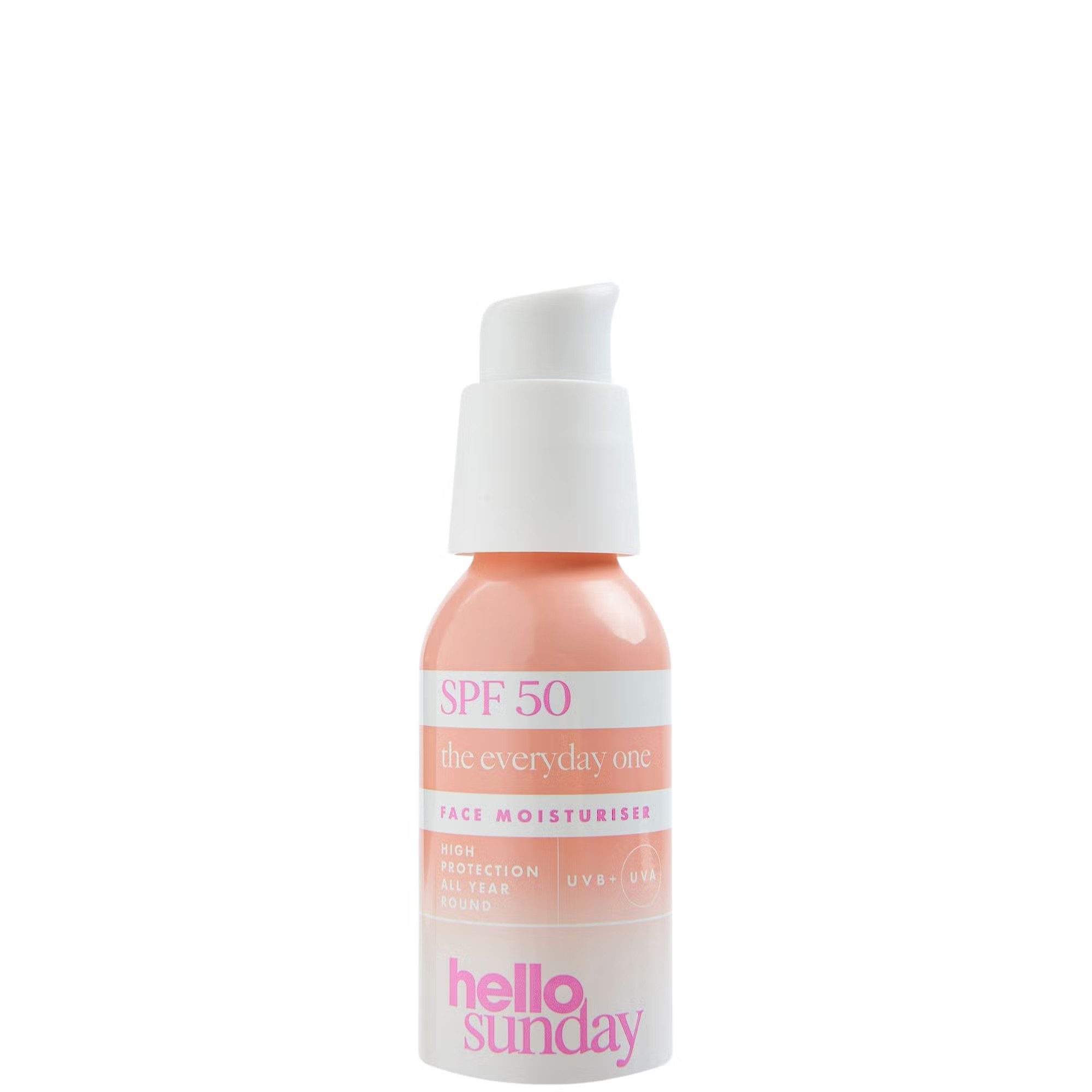 Hello Sunday The Everyday One Face Moisturiser With Hyaluronic Acid SPF50 50ml | Look Fantastic (UK)