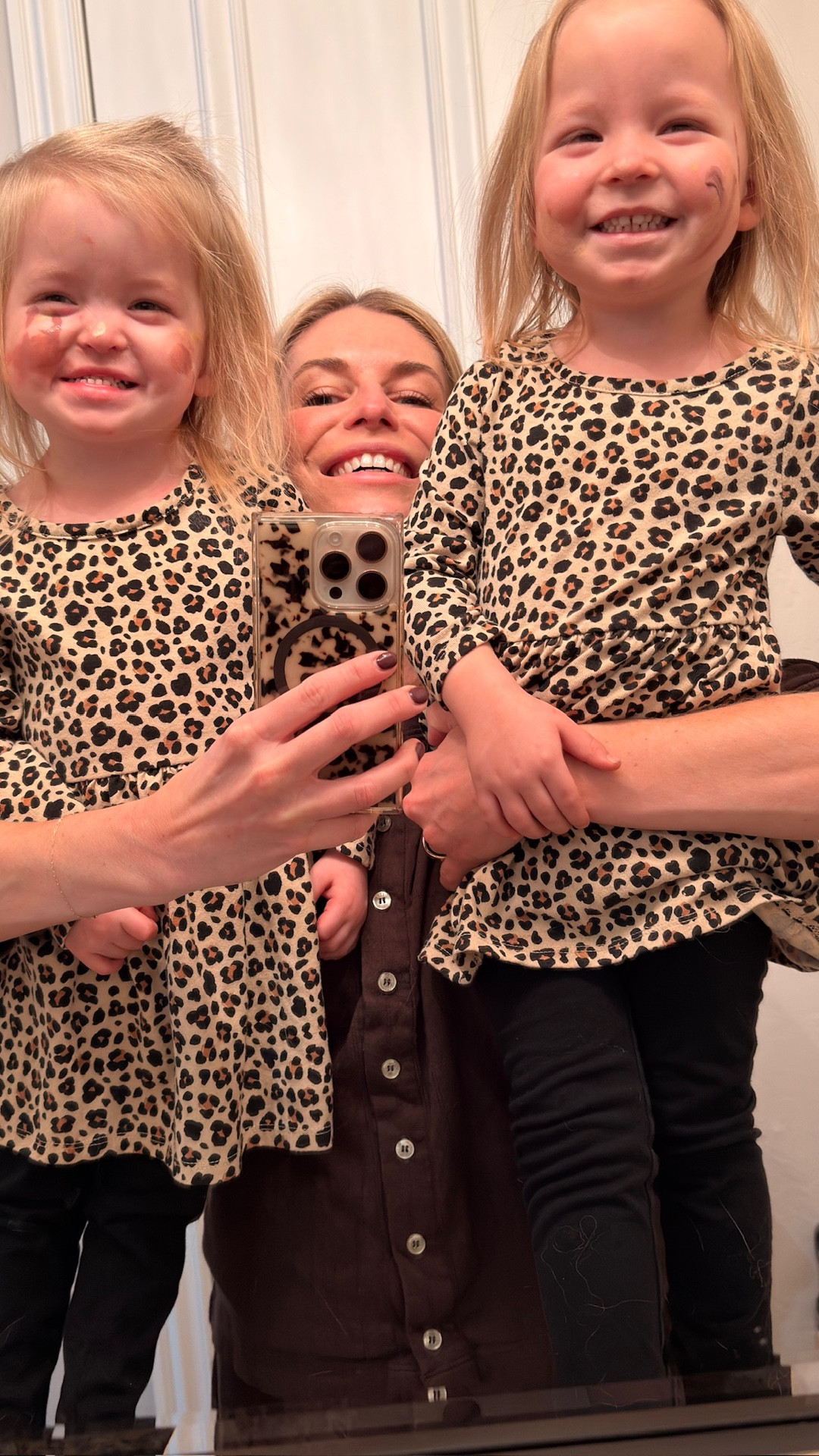 Leopard print, giggles, and a little Bobbi Brown glam. 💛 

 #LTKmorningroutine #LTKBeauty #LTKKids