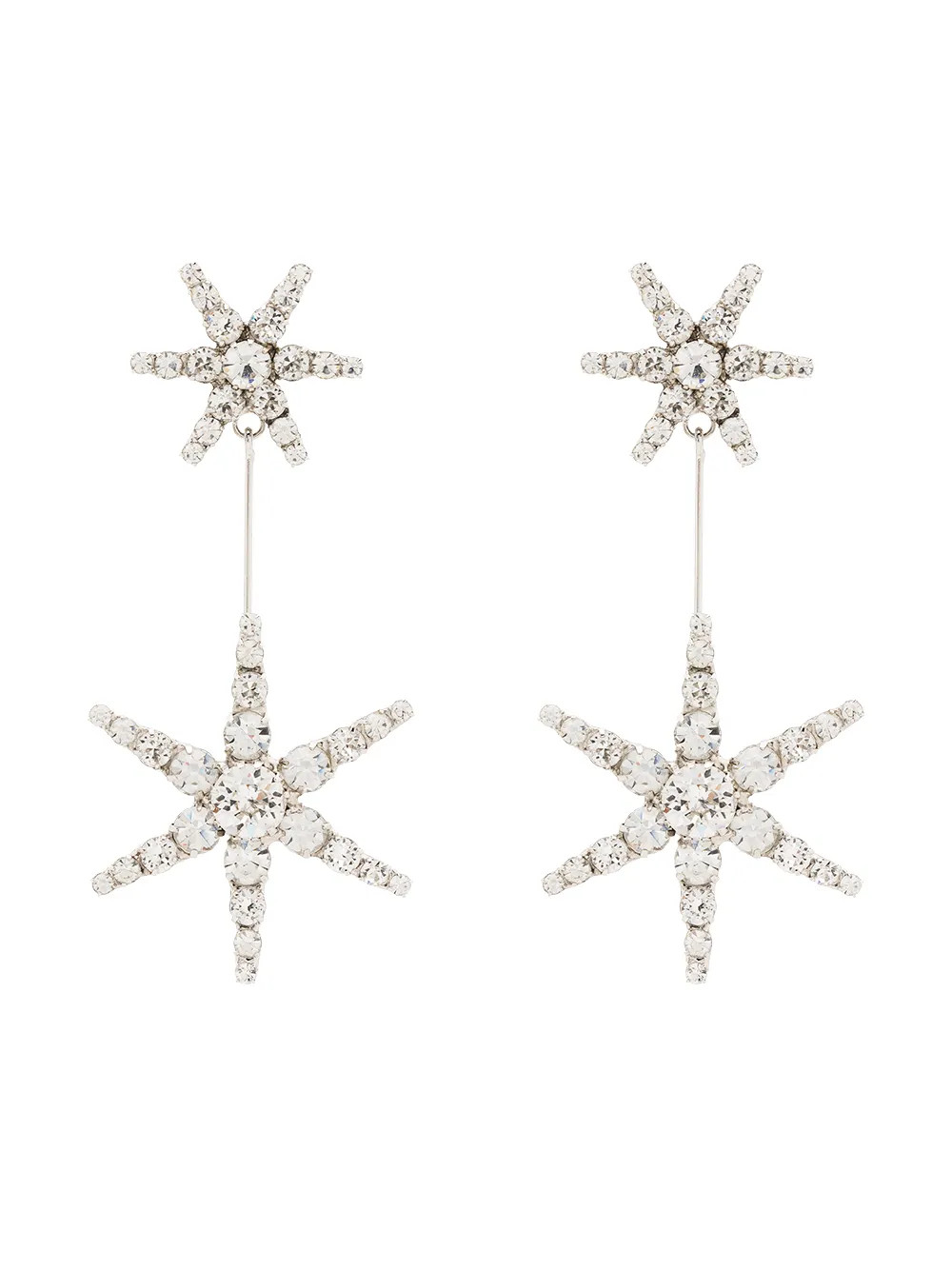 Jennifer Behr Estee Crystal Star Drop Earrings - Farfetch | Farfetch Global