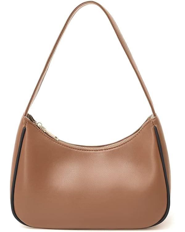 CYHTWSDJ Shoulder Bags for Women, Cute Hobo Tote Handbag Mini Clutch Purse with Zipper Closure | Amazon (US)