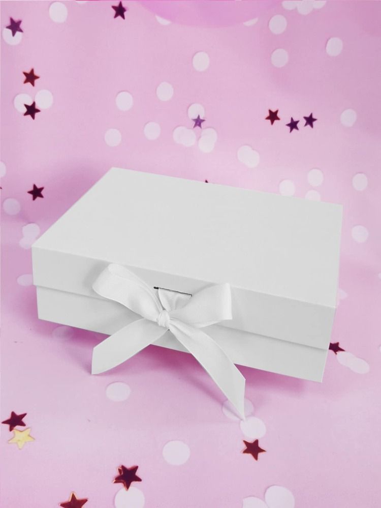 1pc Bow Decor Gift Wrap Box | SHEIN