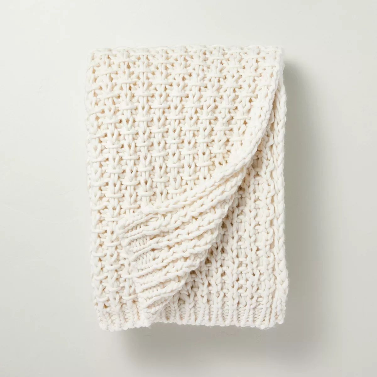 Chunky Knit Throw Blanket - Hearth & Hand™ with Magnolia | Target