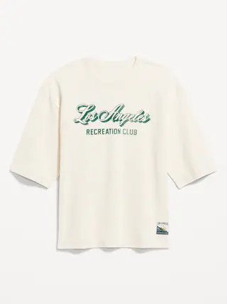 Football-Style Graphic T-Shirt | Old Navy (US)