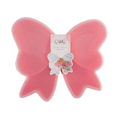 Cook With Color Large Sparkle Bow Snack Box Food Storage Container | Target