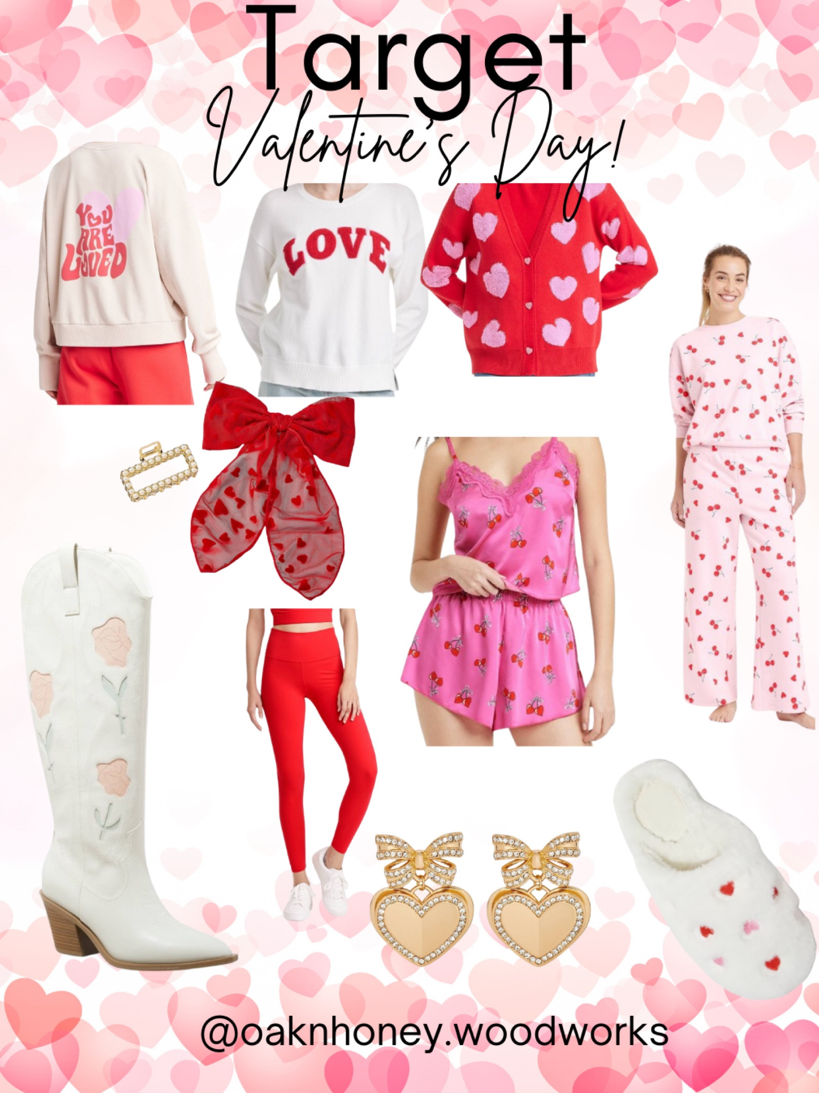 Target Valentine’s Day favorites 

Target style. Target fashion. Pink and red. Matching sets. Cherries. Cherry pjs. 

#LTKStyleTip #LTKSeasonal #LTKFindsUnder100
