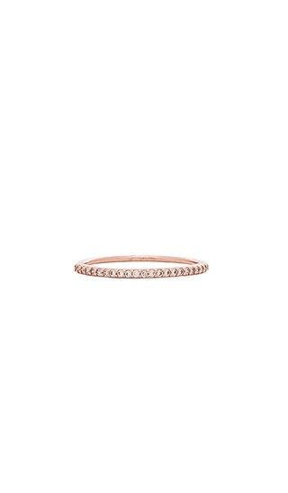 gorjana Shimmer Bar Ring in Rose Gold | Revolve Clothing