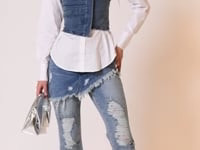 OUTSIDE ALL NIGHT BUTTON DOWN BLOUSE | AKIRA