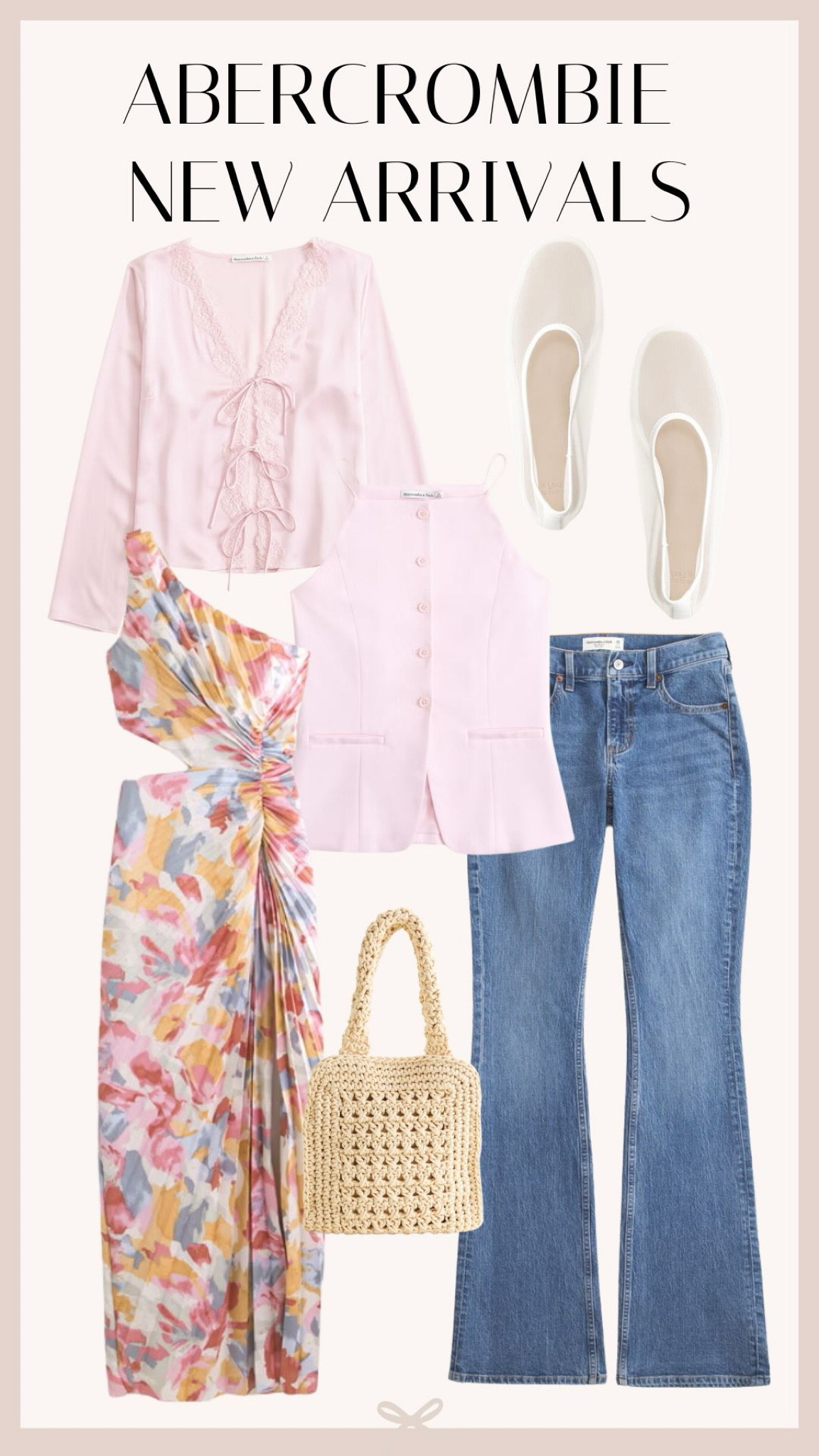 Abercrombie new arrivals. This floral dress and bow detail top are perfect for spring  

#LTKStyleTip #LTKSeasonal #LTKBeauty