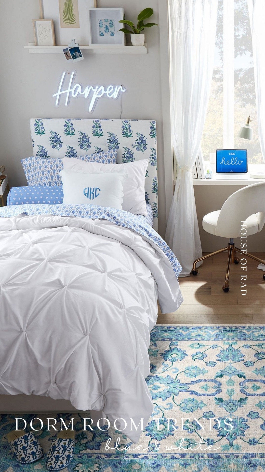 Dorm Room Trends: Blue and White

Twin xl headboard
No nails headboard
Down seating
Dorm storage
Dorm bedding
Twin xl bedding
Trunk
LoveShackFancy 
Pottery Barn
Roller Rabbit

#LTKHome #LTKU