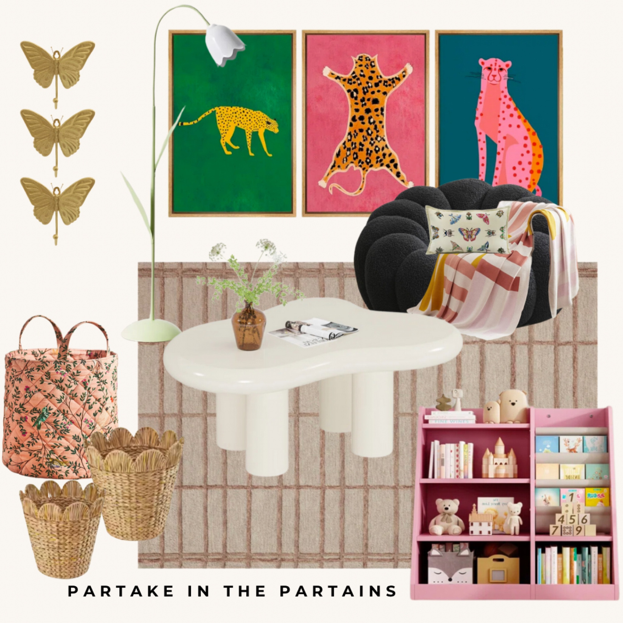 A funky, girly playroom for this dreary Tuesday 💗🐆

#LTKHome #LTKFamily #LTKKids