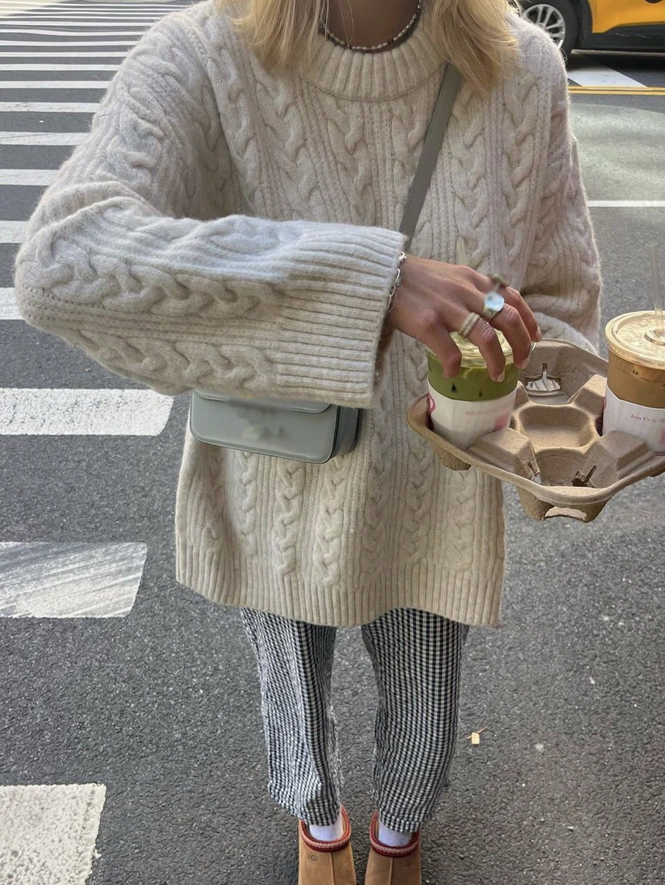 SHEIN LUNE Plus Size Women's Solid Crew Neck Drop Shoulder Casual Sweater, Fall/Winter | SHEIN