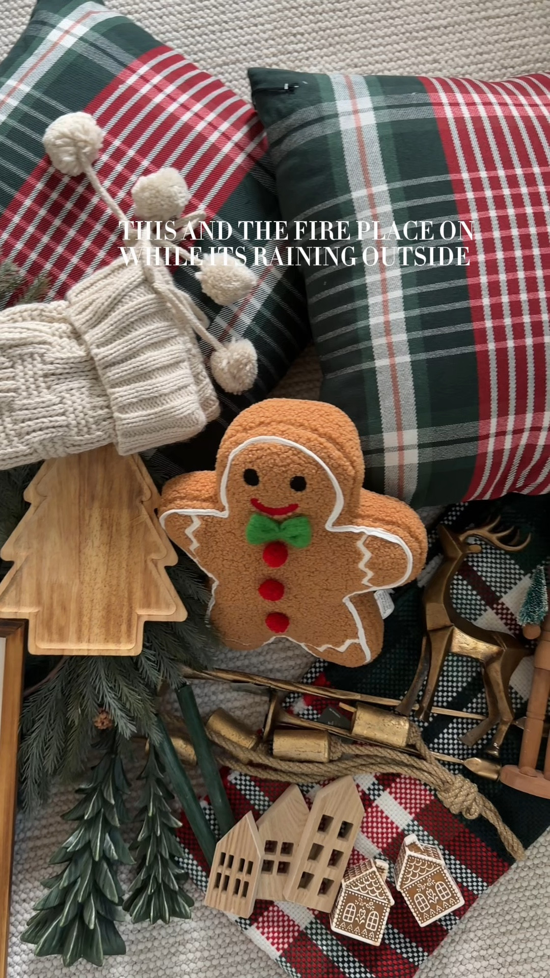 The rain outside, the fire inside, and slowly bringing Christmas to life 🎄One cozy corner at a time.
@target @homegoods @hobbylobby #christmasdecor #homedecor #christmas #railphlaureninspo #sahm #sahmlife 

#LTKSaleAlert #LTKHoliday #LTKSeasonal