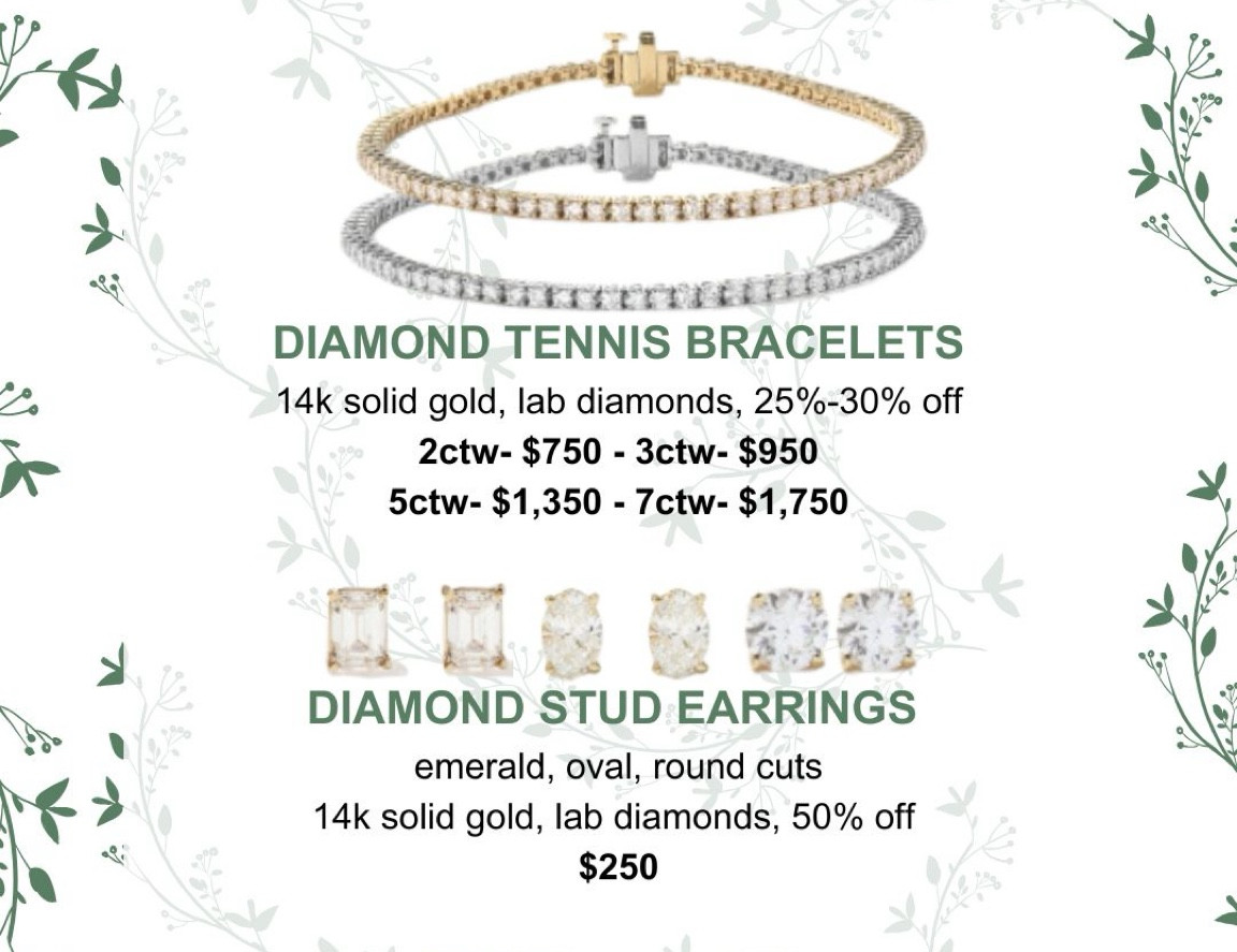 Quince diamond tennis bracelet , quince diamond eternity band 