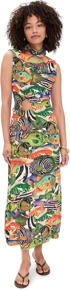 FARM Rio Women's Sleeveless Fish Sea Dress | Amazon (US)