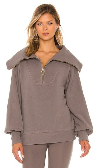 Varley Vine Pullover in Charcoal. - size M | Revolve Clothing (Global)