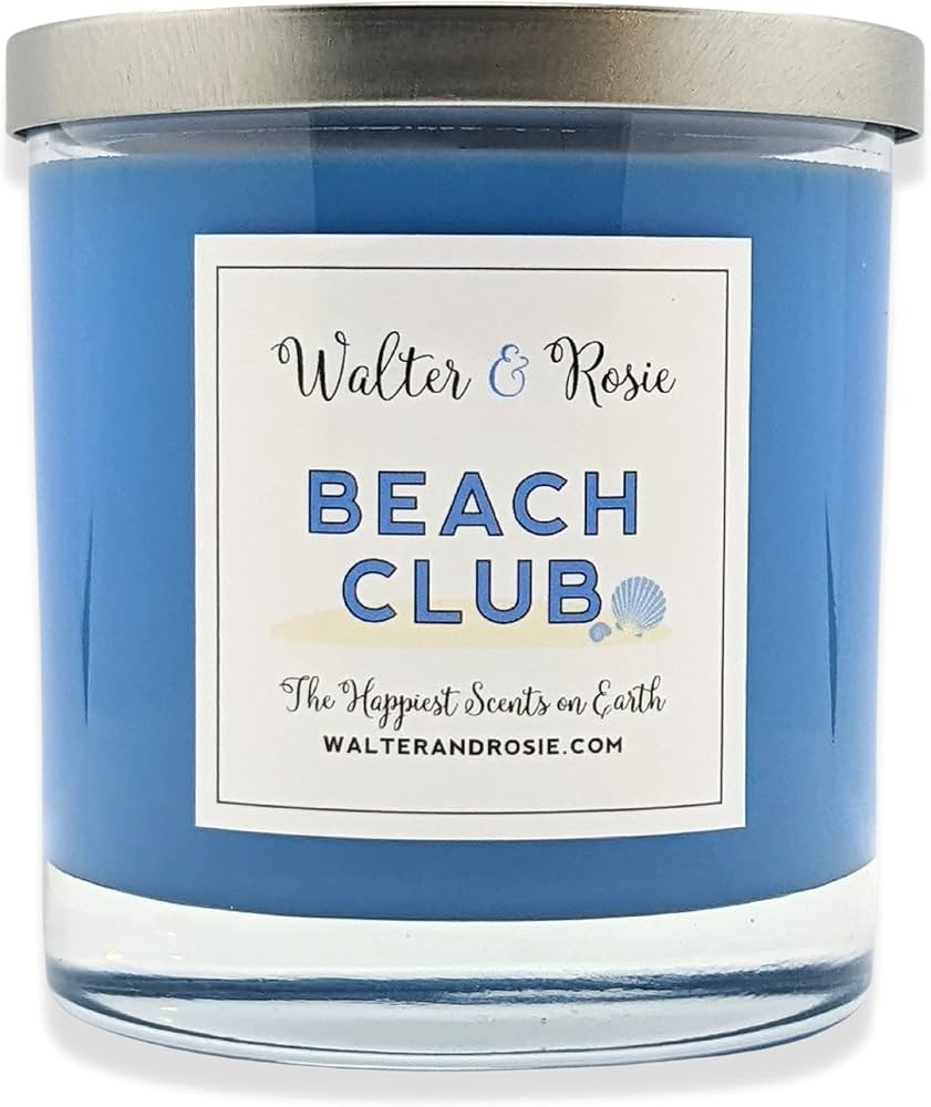 Walter & Rosie Candle Co. - Beach Club 11oz Candle - Scented Candles Inspired by Disney Scents - ... | Amazon (US)