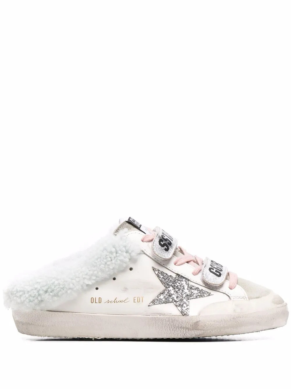 Golden Goose Super-Star Sabot School Penstar Slippers - Farfetch | Farfetch Global