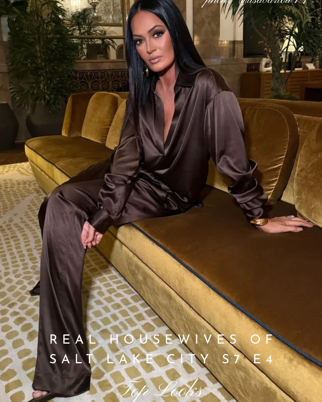 Real Housewives of Salt Lake City Season 7 Episode 4 Top Looks / photo: @lisabarlow14