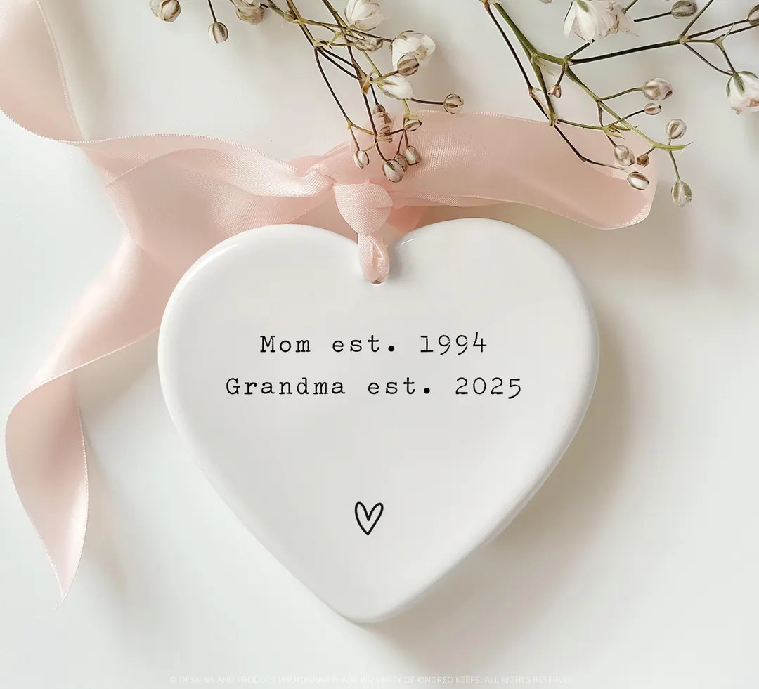 Grandma Gift, Pregnancy Announcement to Grandparents, Mother's Day Gift, Personalized, New Grandm... | Etsy (US)