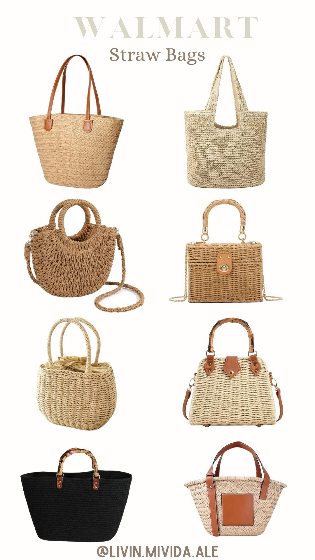 Straw bags 🫶🏼

#walmart #strawbags #women

#LTKTravel #LTKMothersDay #LTKSeasonal