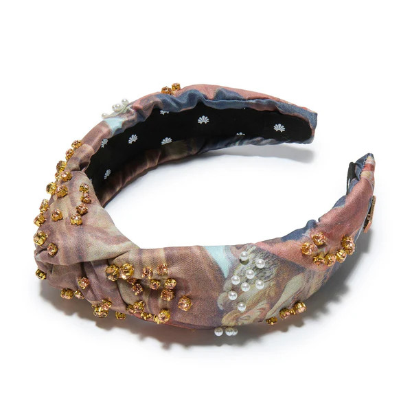 ROSE SLEEPING BEAUTY IN THE WOOD KNOTTED HEADBAND | LELE SADOUGHI