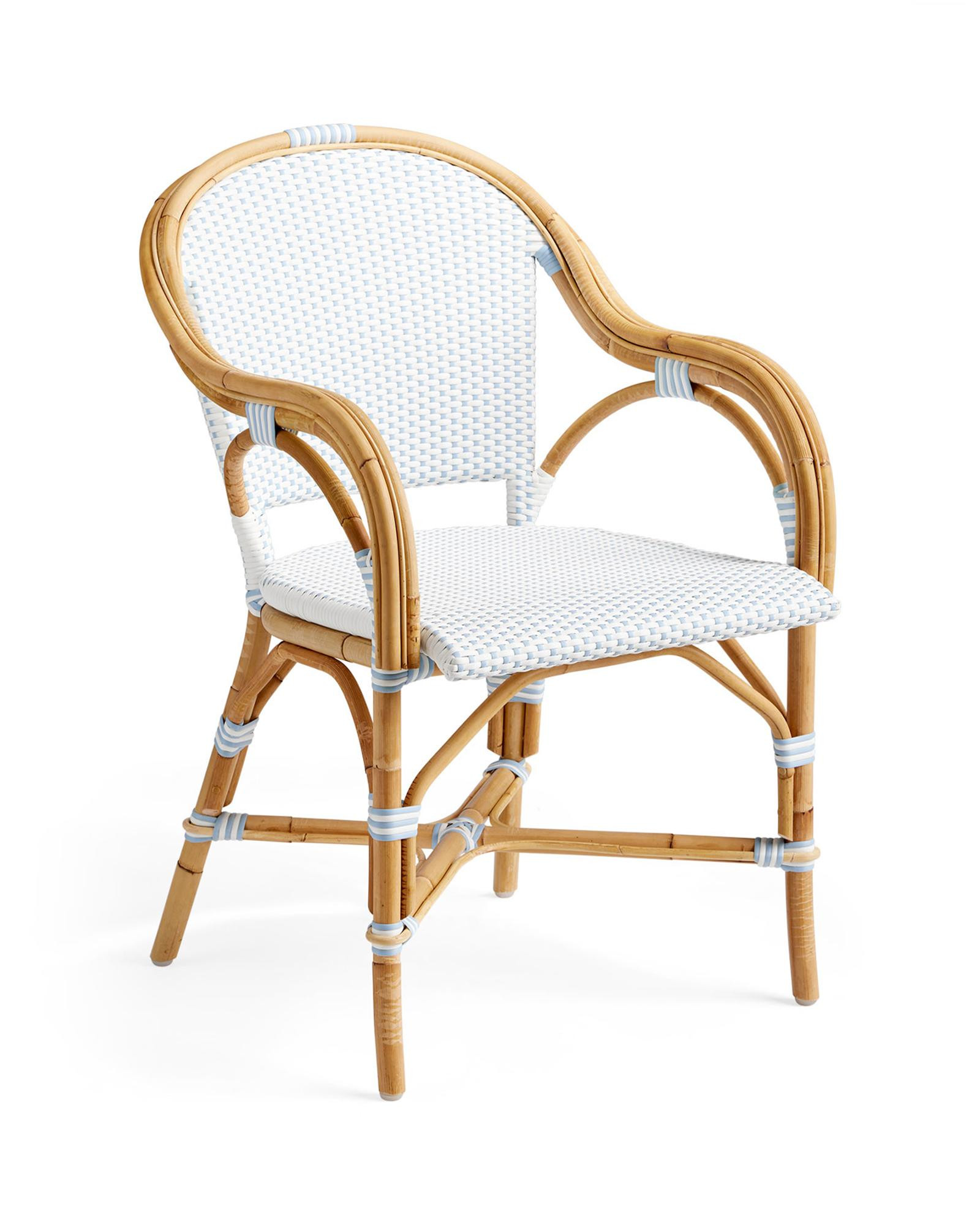 Riviera Rattan Dining Chair | Serena and Lily
