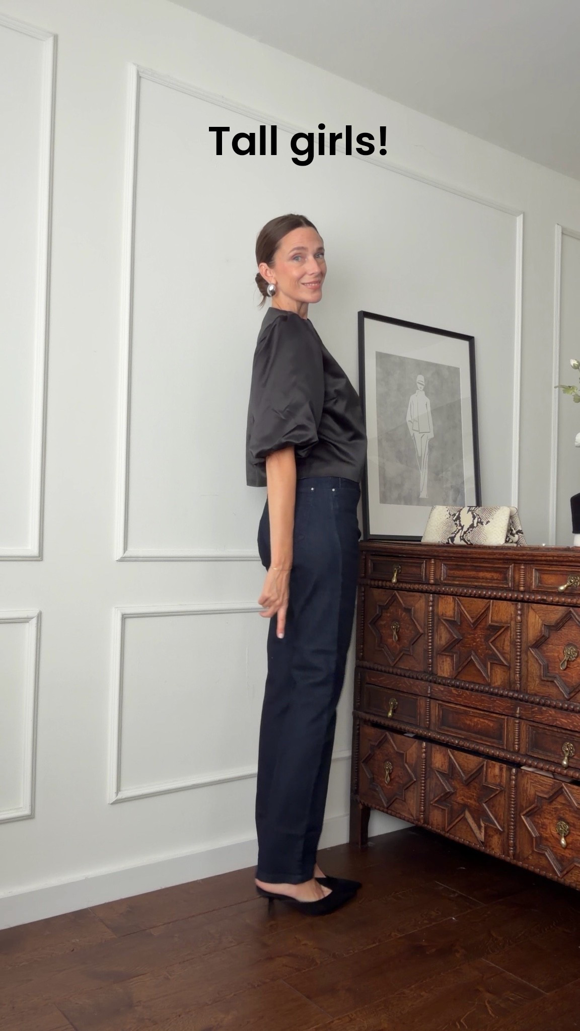 Tall girls, long jeans, 33 inch inside leg, dark denim

#LTKuk #LTKautumn #LTKjeans