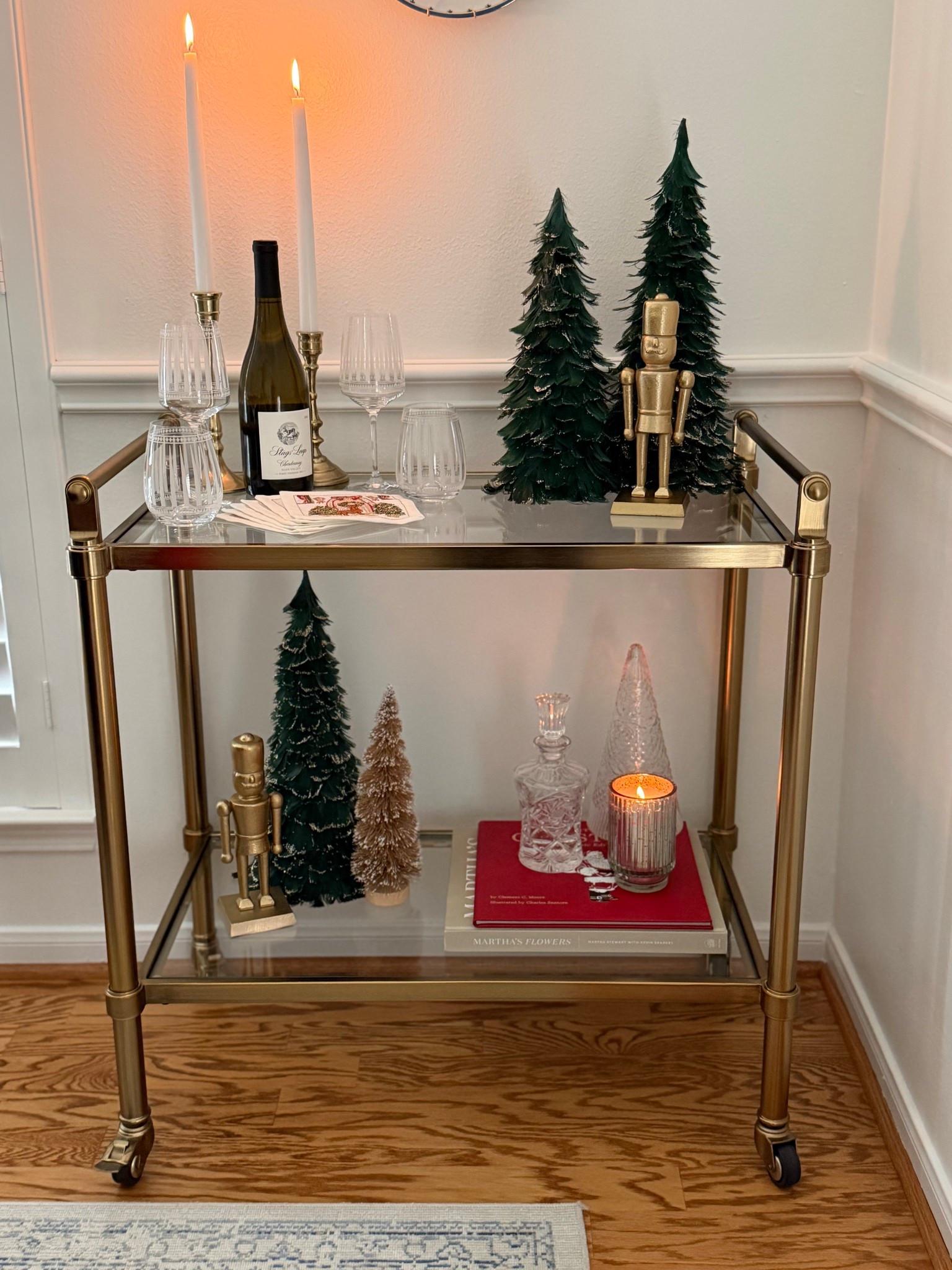 Holiday bar cart

#LTKGiftGuide #LTKHome #LTKHoliday