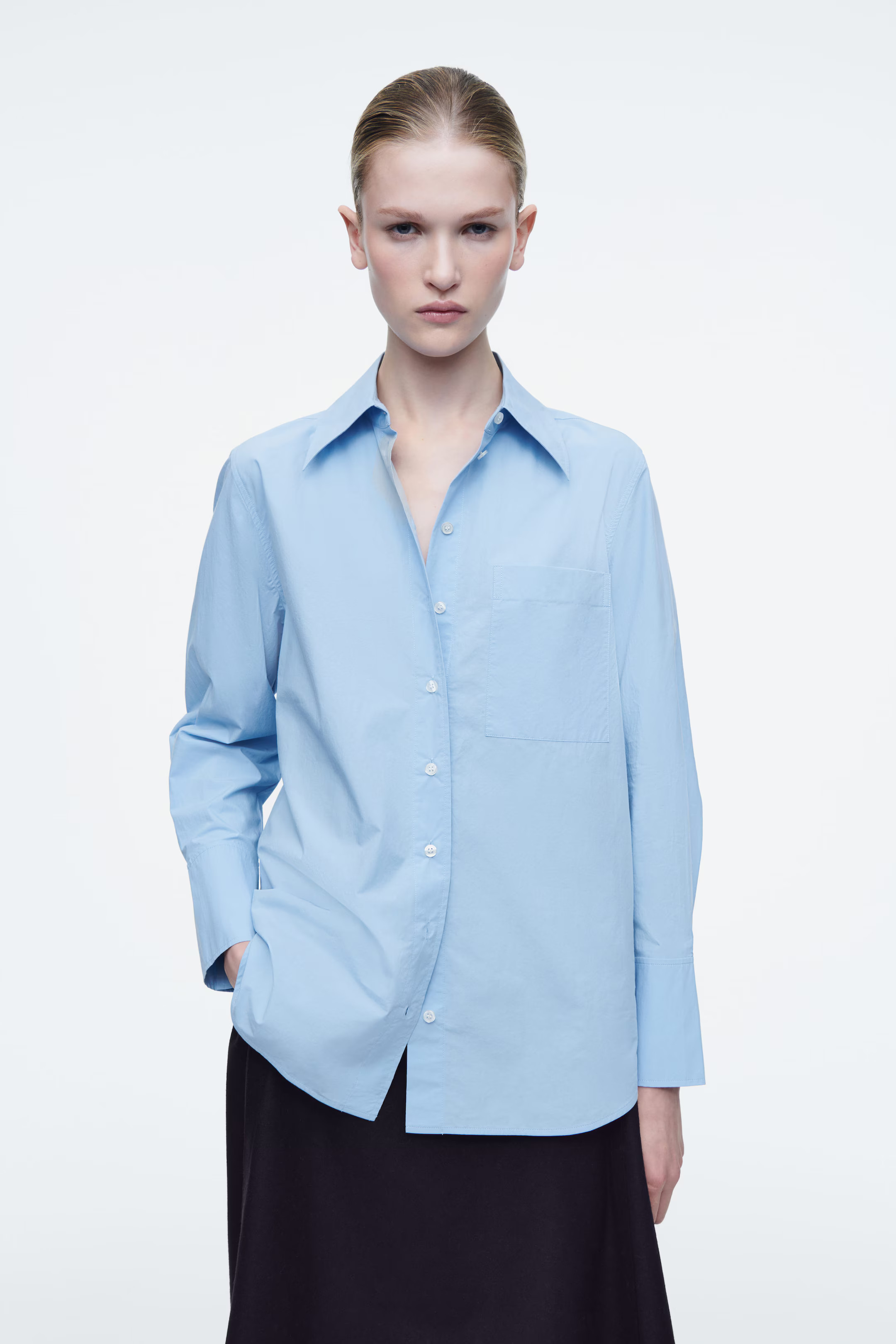 ELEGANTES OVERSIZED-HEMD - HELLBLAU | COS (EU)
