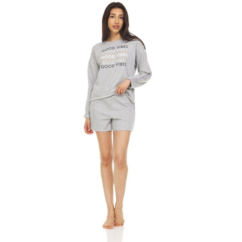Bearpaw Women's Sleepwear, Long Sleeve Pullover and Shorts Set, 2-Piece Pajama Sets for Women | Target