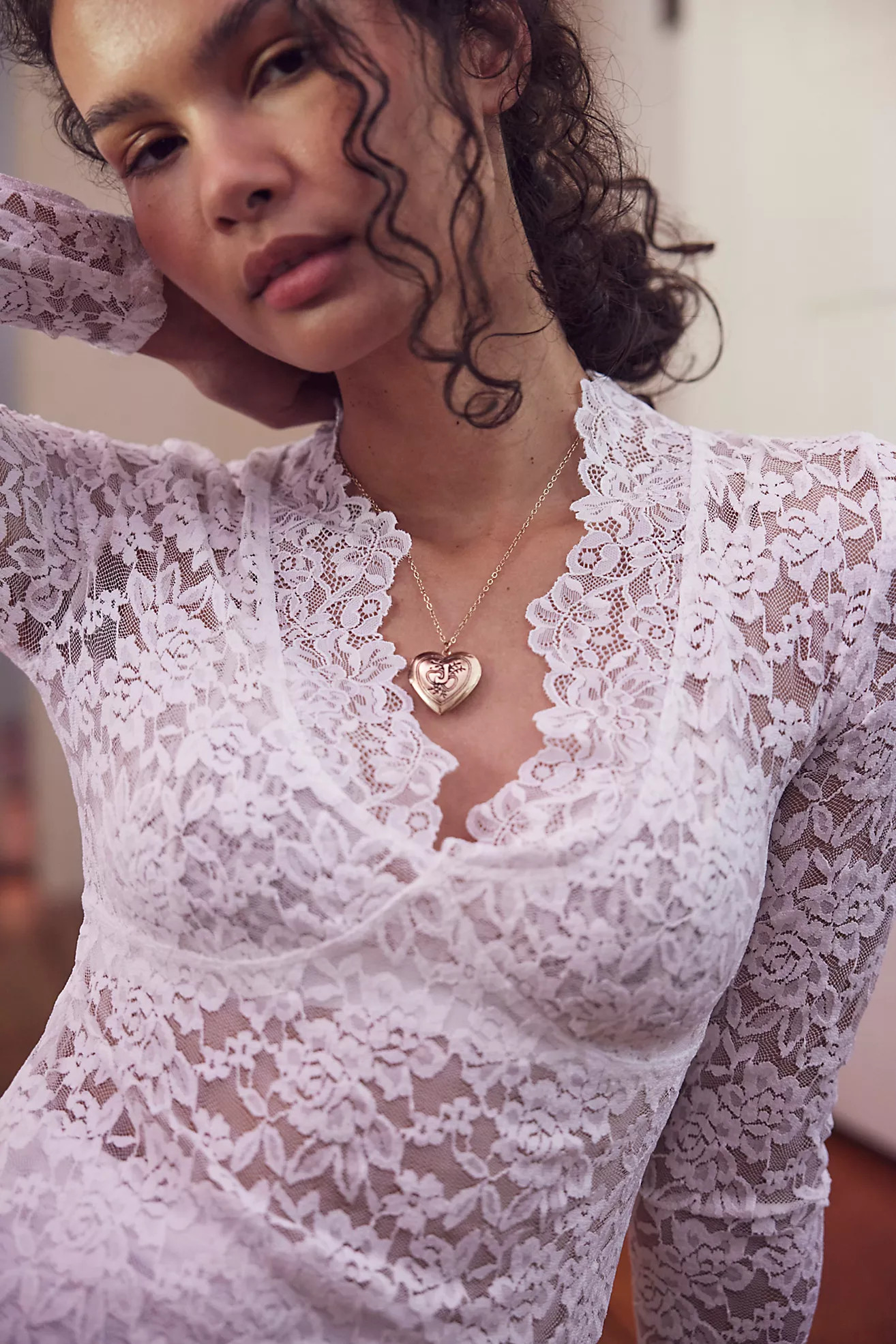 All Day Lace Long Sleeve | Free People (Global - UK&FR Excluded)