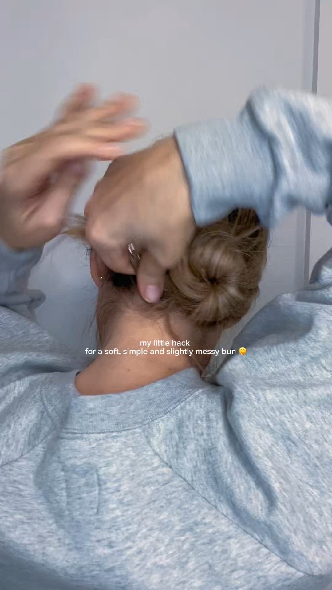 I always get asked about this little spiral twists that I use to create a perfectly imperfect loose bun, especially by hairstylists. I carry these around w me literally everywhere. The brown color is my go-to bc it blends into my hair (and sort of disappears in there) but these also come in black, gold and silver.

Here’s a step by step of my hair hack in the video:

- Pull hair back into a ponytail then straighten it out

- Twist it around a few times while still pulled out straight. 

- Start wrapping it around in a bun in the back or on top of your head. 

- When done, twist the spiral pin in to hold it in place. I usually do the pin top to bottom but side to side might work too. One holds my hair the way I like it but use 2 if your hair is thicker or you want a tighter bun.

#LTKgrwm #LTKBeauty #LTKselfcare