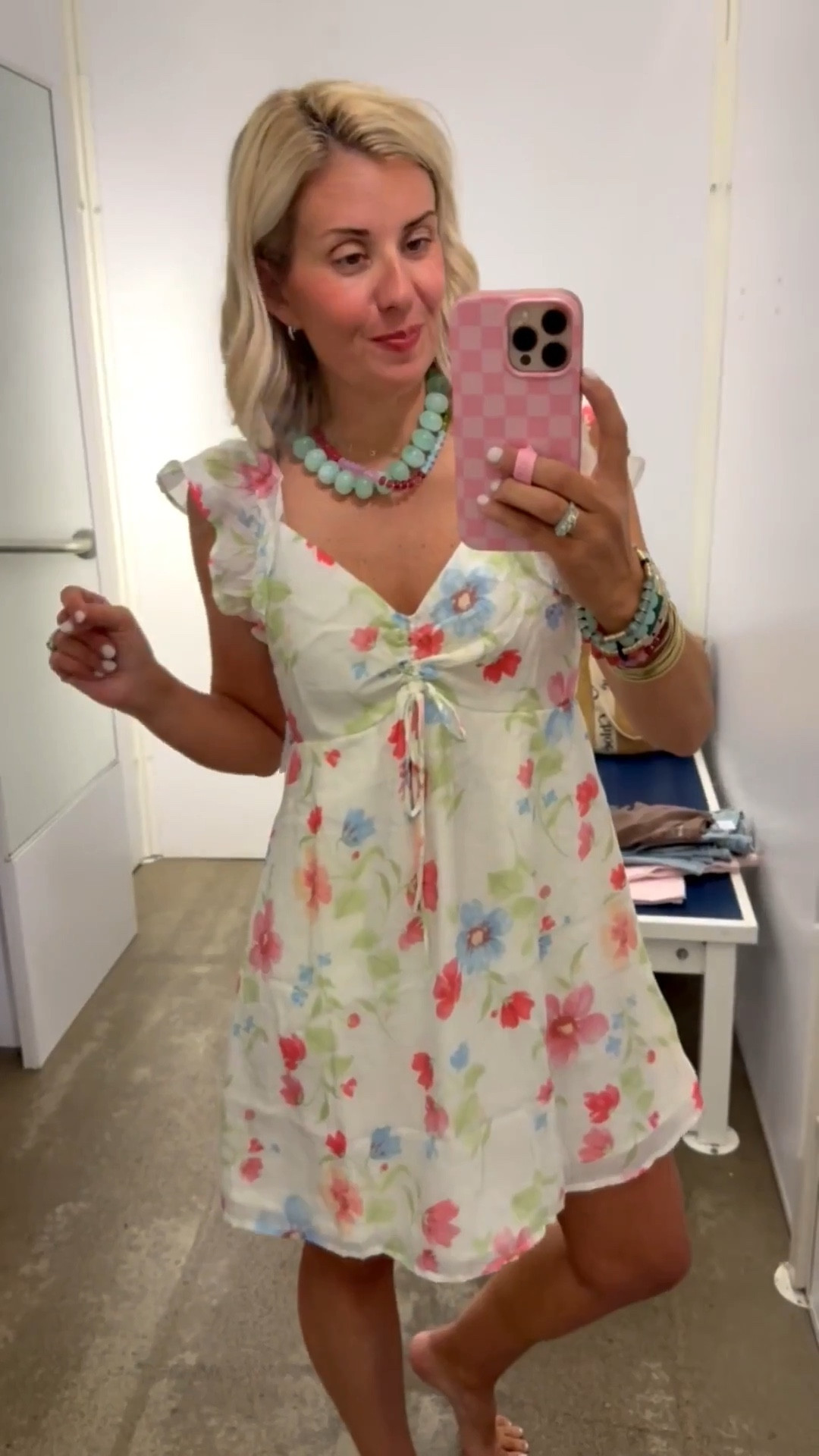 Cuteness alert….this dress is adorable and my girls will love this too. I’m wearing a small in dress & cardigan. 
*Use my Loopy code mixandmatchmadness 
*Use my A+B code Catherine20

#LTKSeasonal #LTKstorytime #LTKSaleAlert