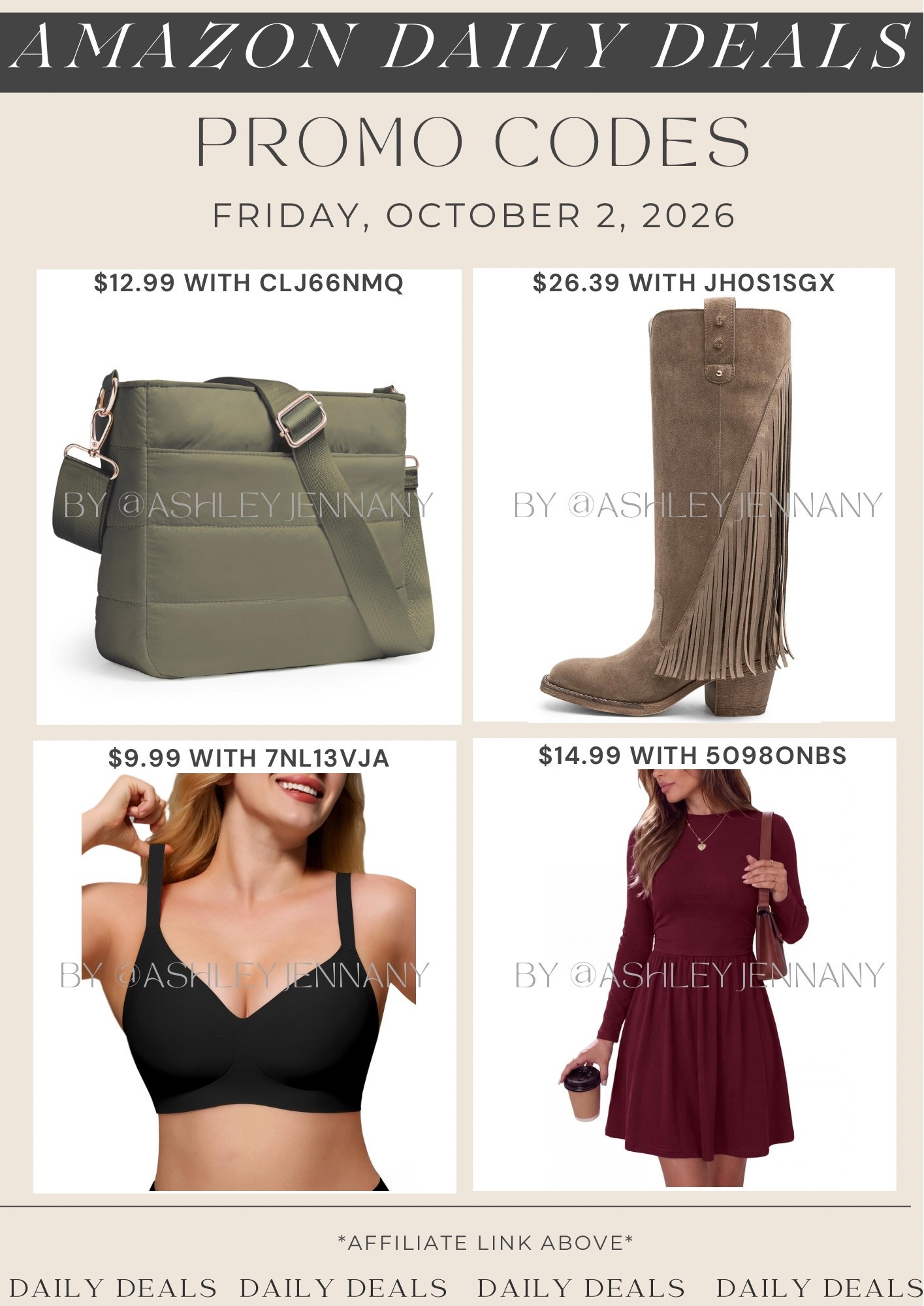 Amazon deals

#LTKSeasonal #LTKSaleAlert #LTKootd